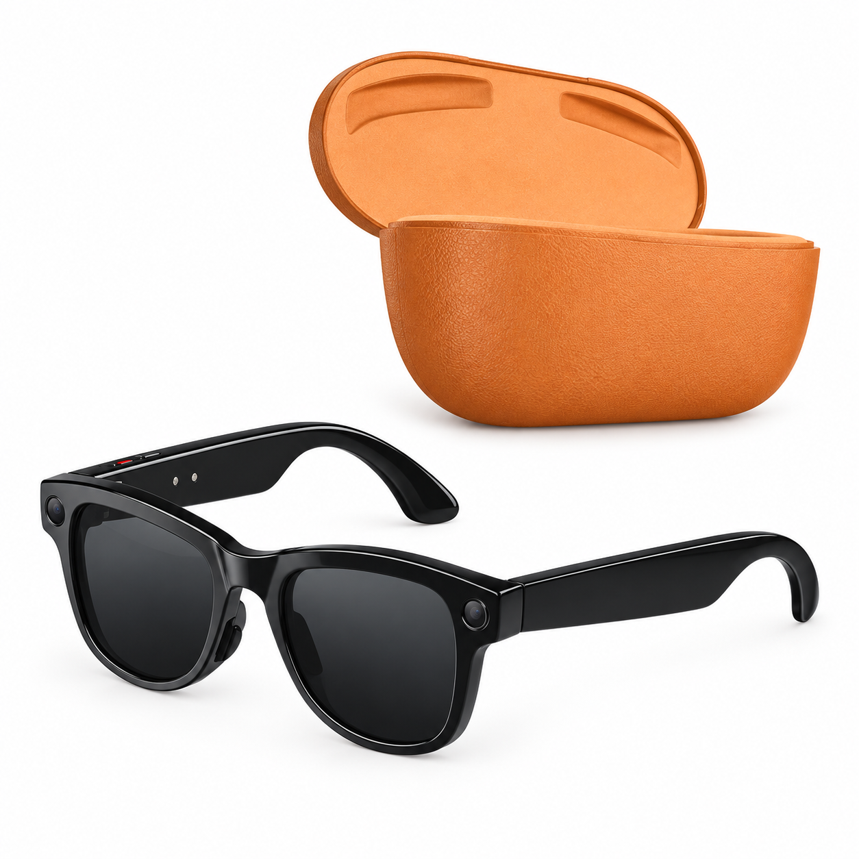 GS5 Smart Glasses with Camera, Bluetooth Audio & App-Based AI Features