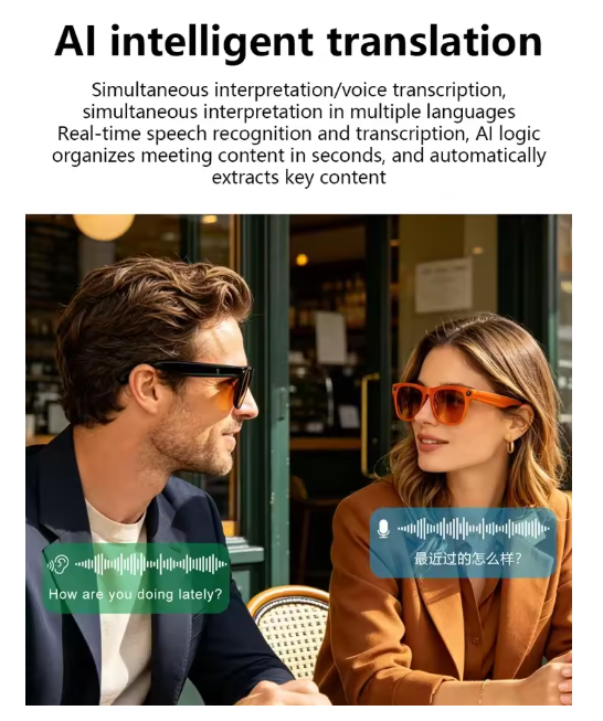 Video Recording Glasses – High Quality Sunglasses With Recording Camera 4K Quality