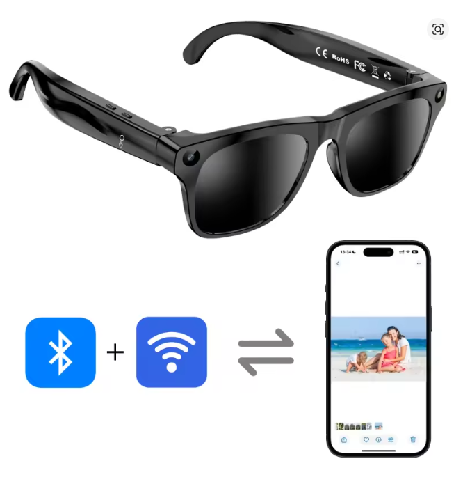 Video Recording Glasses – High Quality Sunglasses With Recording Camera 4K Quality
