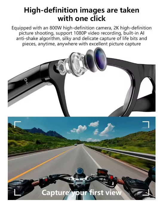 Video Recording Glasses – High Quality Sunglasses With Recording Camera 4K Quality