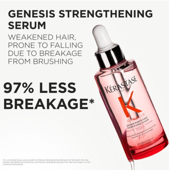 Kérastase Genesis Anti Hair-Fall Fortifying Serum 30ml | Daily Scalp Treatment for Hair Loss & Breakage