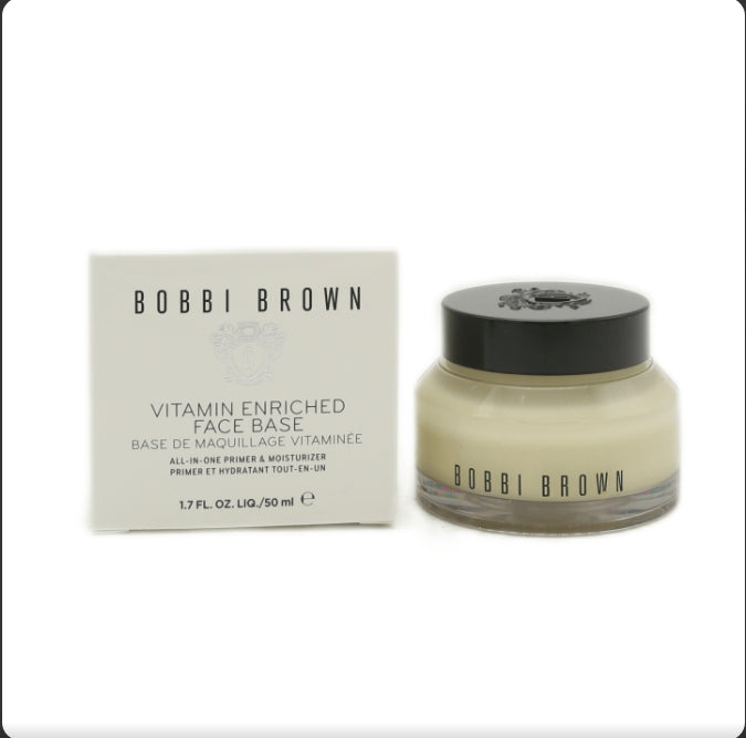 Bobbi Brown Vitamin Enriched Face Base 50ml | 2-in-1 Hydrating Primer & Moisturiser for Flawless Makeup