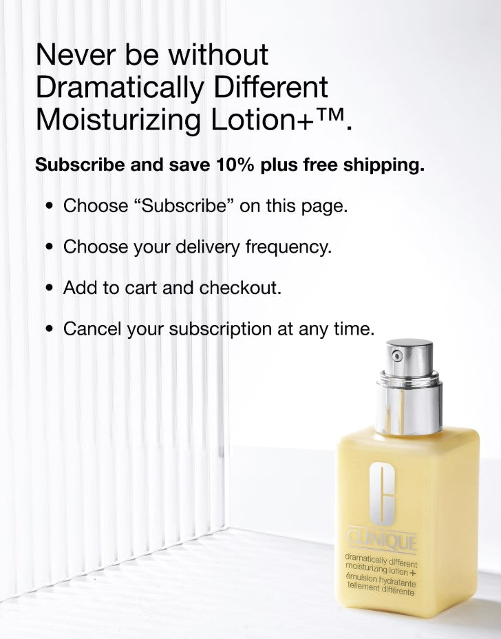 Clinique Dramatically Different Moisturising Lotion+ 125ml | Butter Skin Barrier Moisturiser