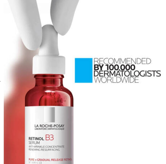 La Roche-Posay Retinol B3 Anti-Wrinkle Serum 30ml – Vitamin B3 & Hyaluronic Acid for Sensitive Skin