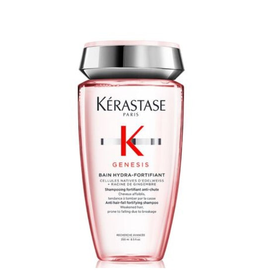 Kérastase Genesis Bain Hydra-Fortifiant Shampoo 250ml – Anti Hair-Fall Fortifying Shampoo for Fine & Oily Hair
