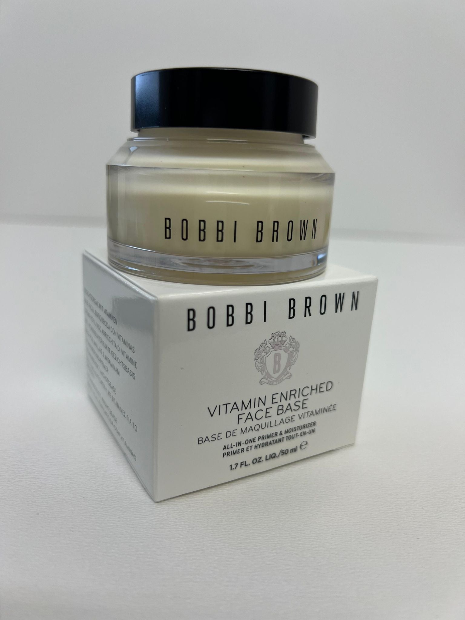 Bobbi Brown Vitamin Enriched Face Base 50ml | 2-in-1 Hydrating Primer & Moisturiser for Flawless Makeup