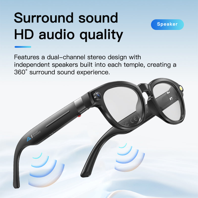 AI Smart Sunglasses with Camera | Hands-Free Video Recording Glasses UK