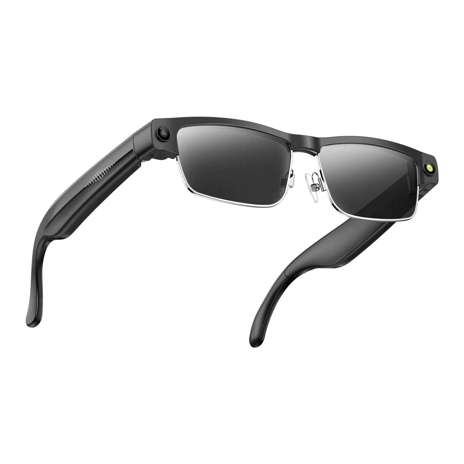 AI Smart Glasses with Camera & Bluetooth Calls UK | 4K Video Recording, Real-Time Translation & Open Ear Audio