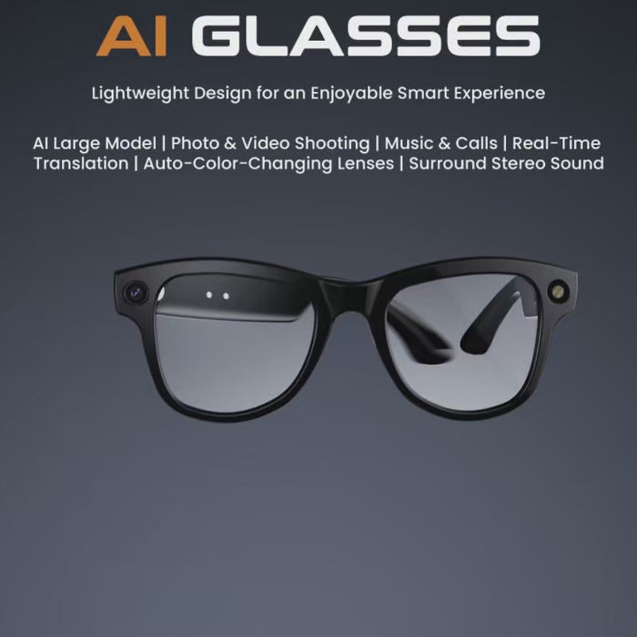 GS5 AI Smart Glasses with 8MP camera